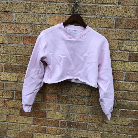TNA Cozy Fleece Sweater XS Pink - Picture 1 of 3